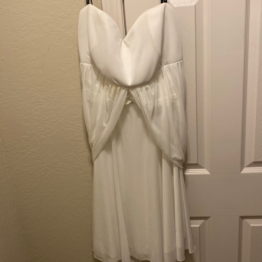 White dress